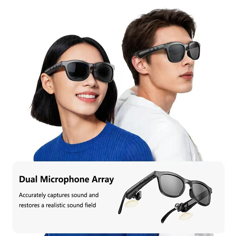 Smart Glasses Lens - แว่นกันแดดอัจฉริยะ OnePlus 8K AI พร้อมกล้องถ่ายภาพและวิดีโอ บลูทูธ
