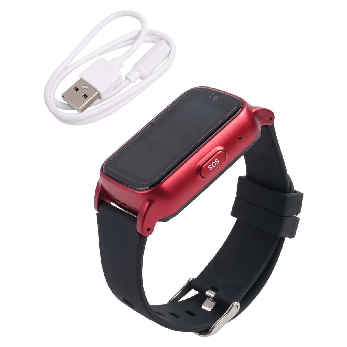 Fall Detection Watch - DT60 4G สมาร์ทวอทช์สำหรับผู้สูงอายุ พร้อม GPS, ระบบ