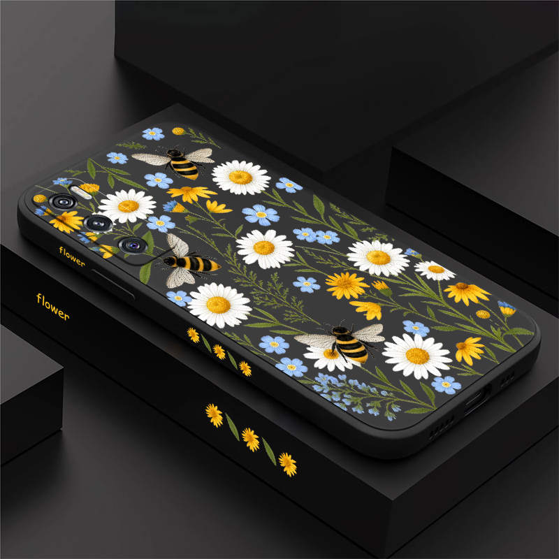 เคสลายดอกไม้ผึ้งน่ารัก สำหรับ  - Vivo V40 บทวิจารณ์และราคา