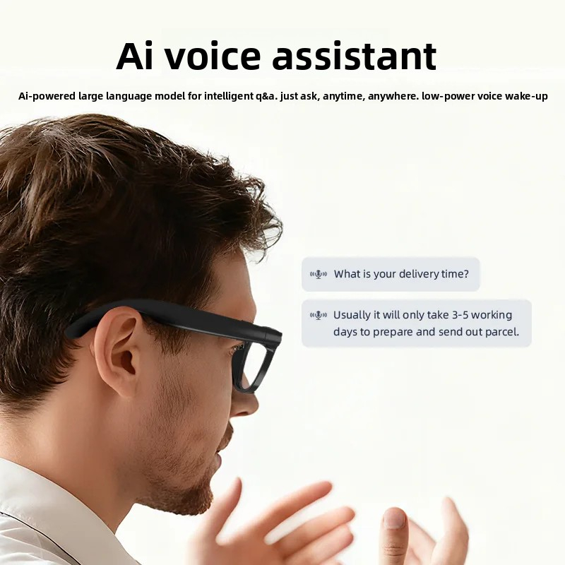 แว่นตาอัจฉริยะ GL02 AI — กล้อง - Smart Glasses Lens บทวิจารณ์และราคา